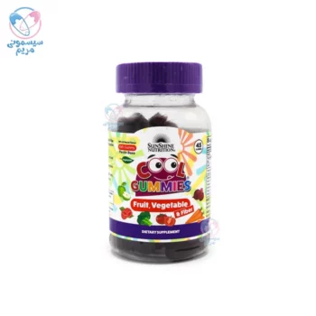 ویتامین پاستیلی گومیس Gummies میوه سبزیجات فیبر