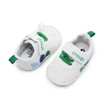 پاپوش بندی و چسبی اسپرتز Sports سفید سبز