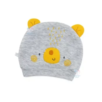کلاه تک پاپو Papo Linda طرح خرس طوسی