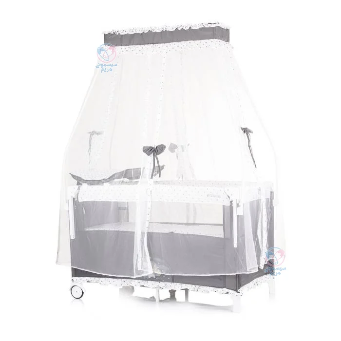 تخت کنار مادر و پارک چیپولینو Chipolino Palace طوسی