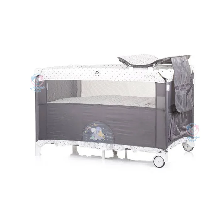 تخت کنار مادر و پارک چیپولینو Chipolino Palace طوسی