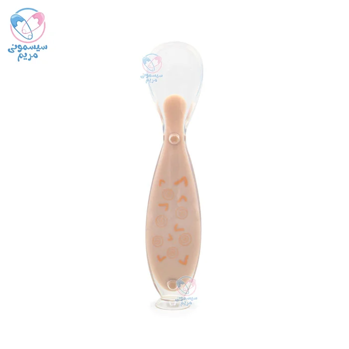 قاشق سیلیکونی چسبان توقی بیبی Taoqibaby کرم