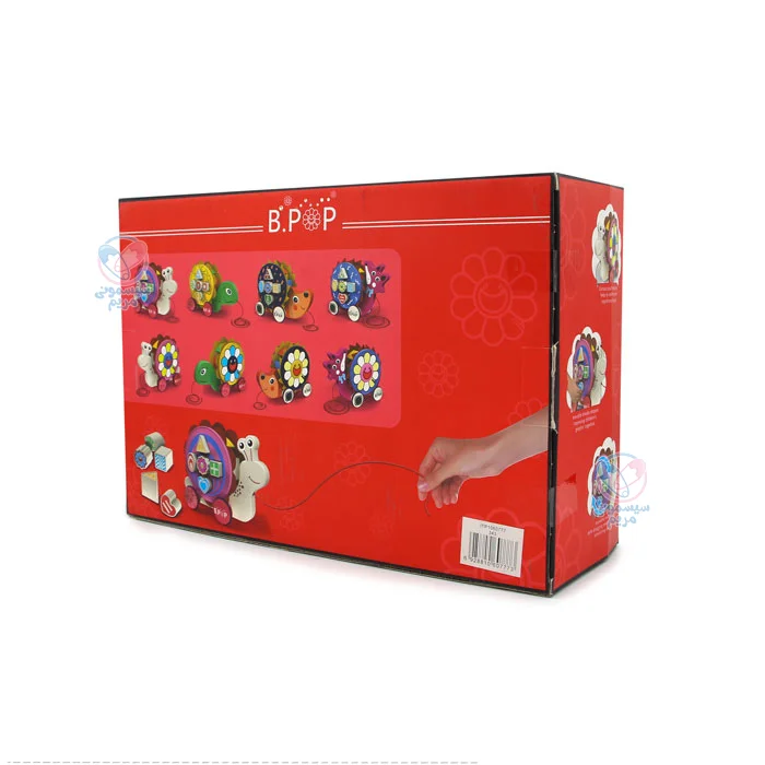 نخ کش و پازل حیوانات حلزون