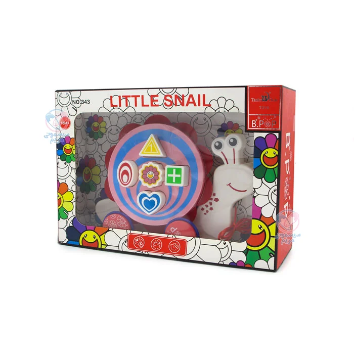 نخ کش و پازل حیوانات حلزون