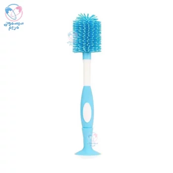 شیشه شور سیلیکونی دکتر براون Dr. Brown's آبی