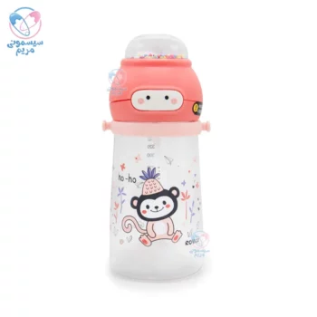 قمقمه نی دار 400 میلی‌لیتر رووکو Rovco میمون