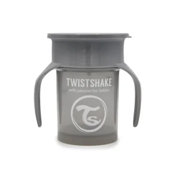 لیوان 360 درجه 230 میلی لیتر تویست شیک Twistshake طوسی