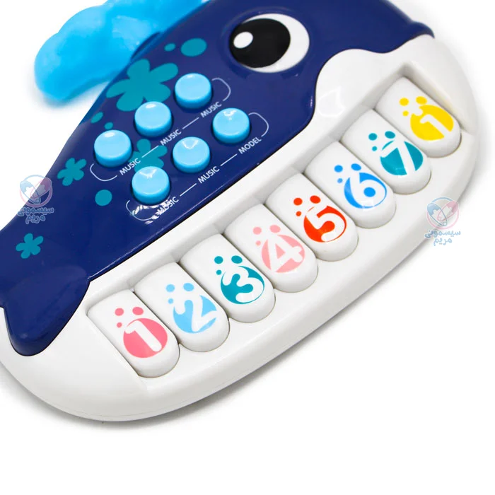 محصولی با 8 کلید متفاوت، دارای نتهای Do، Re، Mi، Fa، So، La، Si