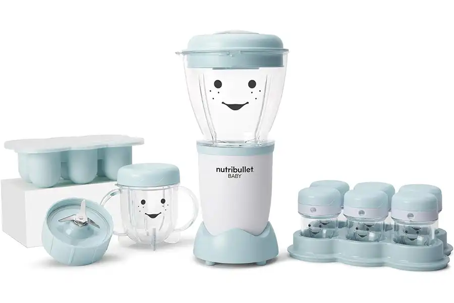 غذاساز Nutribullet با مخزن‌هایی در سایزهای مختلف، جهت پوره کردن انواع مواد غذایی