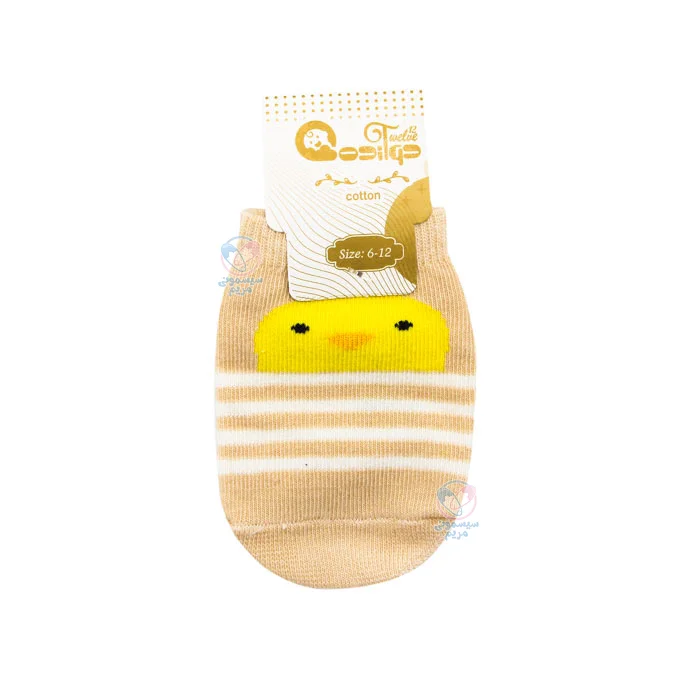 جوراب استپ دار دوازده Twelve طرح جوجه