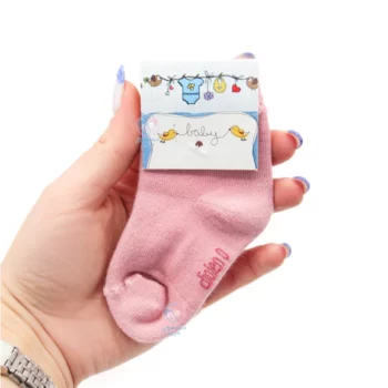 جوراب جام جم Jamejam ساق کوتاه سایز 6 تا 12 ماه کالباسی