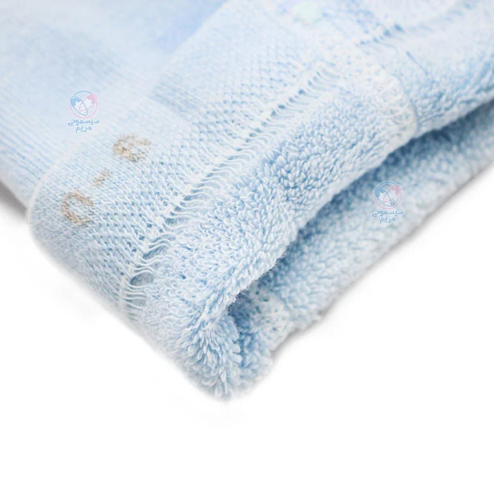 جوراب شلواری توکرکی بی ارگانیک Bi Organic سایز 0 تا 6 ماه آبی ساده