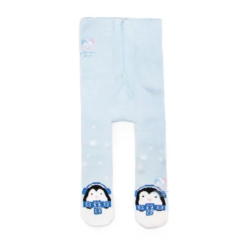 جوراب شلواری توکرکی بی ارگانیک Bi Organic سایز 0 تا 6 ماه آبی طرحدار