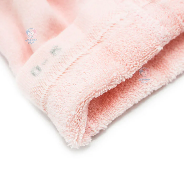 جوراب شلواری توکرکی بی ارگانیک Bi Organic سایز 0 تا 6 ماه صورتی ساده