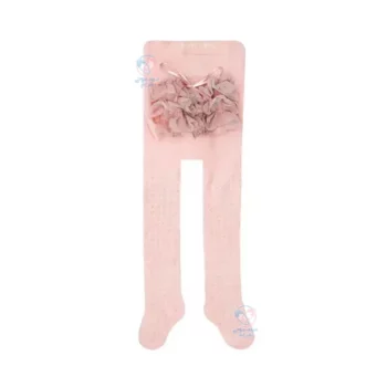 جوراب شلواری پشت تور دار بی بیبی Bi Baby سایز 12 تا 18 ماه