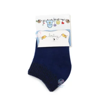 جوراب مچی کالجی جام جم Jamejam سایز 0 تا 6 ماه سرمه ای