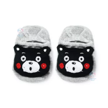جوراب نقلی استپ دار طرح خرس تدی طوسی