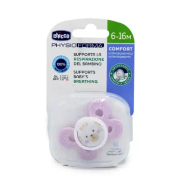 پستانک پروانه ای 6 تا 16 ماه تکی چیکو Chicco طرح خرگوش