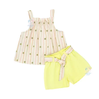 تاپ بندی و شلوارک پاپو Papo طرح sayan 305046