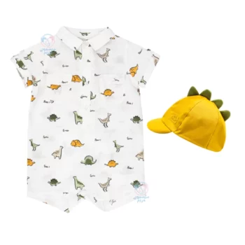 رامپر و کلاه پسرانه ایندیگو Indigo طرح ایلان 13250