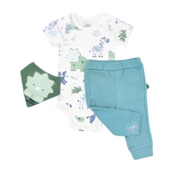 سه تیکه بادی و شلوار نیلی Nili 5007