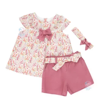 پیراهن شلوارک دخترانه ایندیگو Indigo مدل میگل 13156