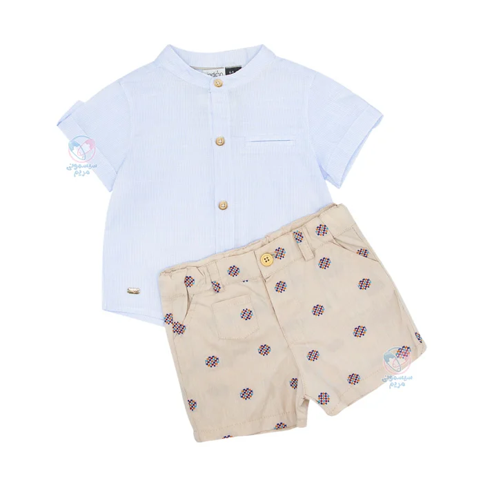 پیراهن و شلوارک ایندیگو Indigo طرح دنی 13218