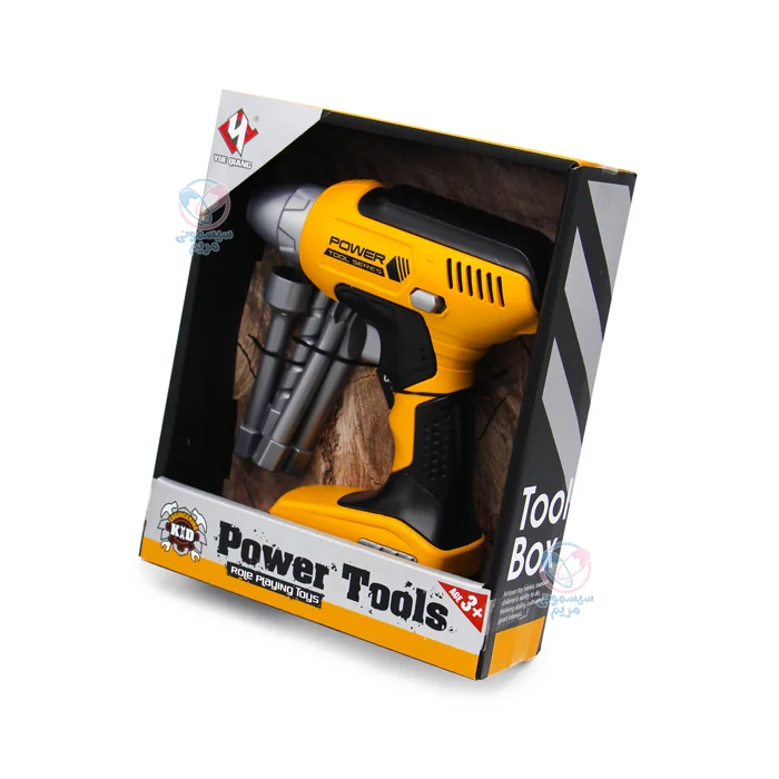 شامل یک دستگاه دریل باتریخور، مته، ابزارهای چهار سو و دو سو