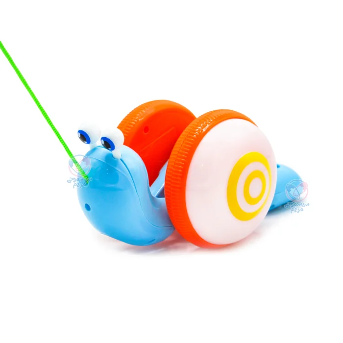 حلزون نخ کش موزیکال آبی