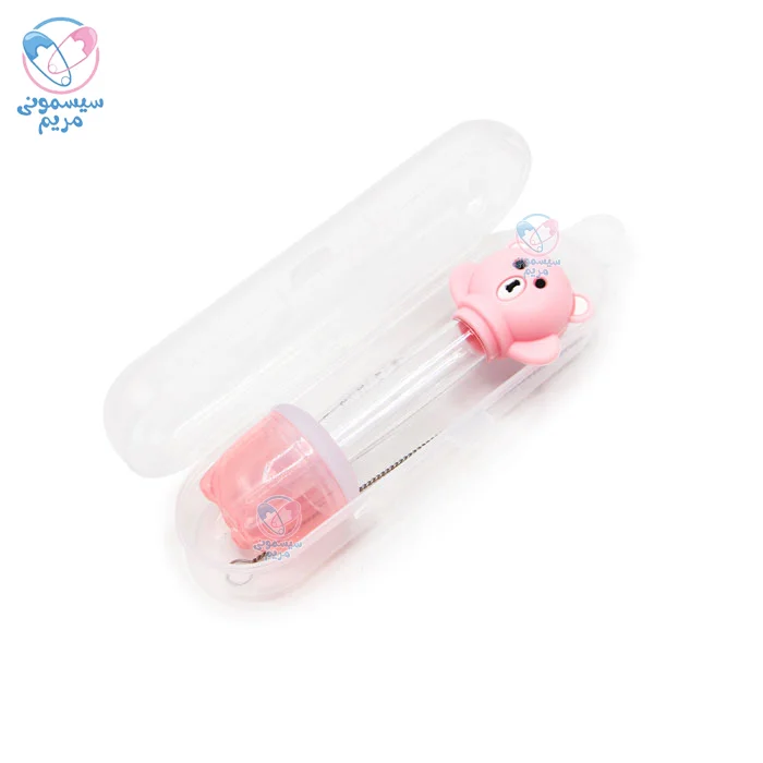 داروخوری سرنگی خرسی قابدار صورتی