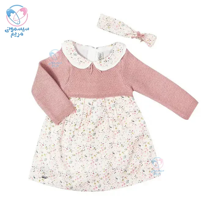 پیراهن دخترانه گلدار ایندیگو Indigo آتوسا 23175