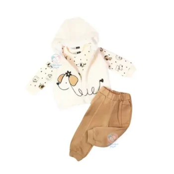 ژیله و بلوز شلوار دخترانه ایندیگو Indigo 23143 مدل پنی