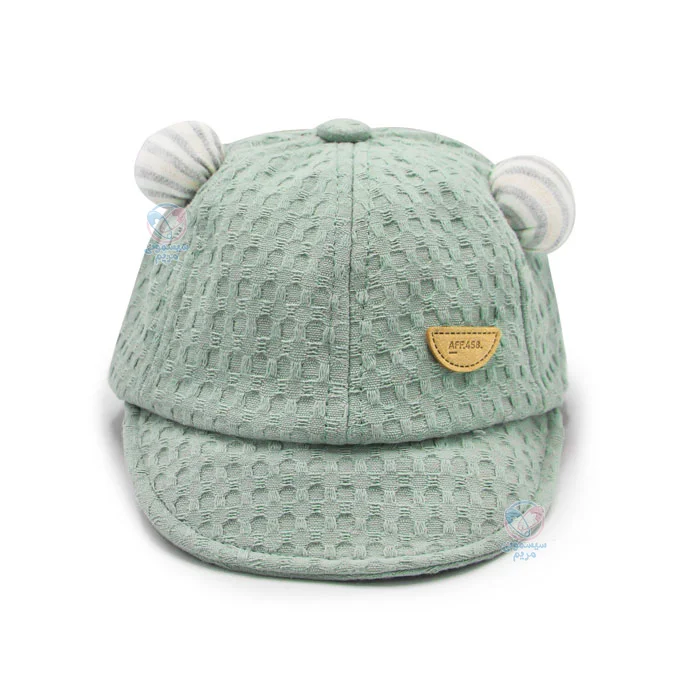 کلاه نقابدار نقشه دار 980 سبز