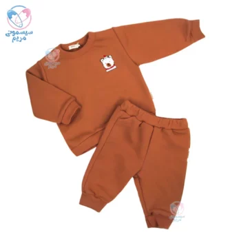 بلوز شلوار تو کرکی طرح خرس توفی Tuffy 0812