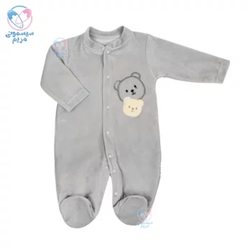 سرهمی مخمل طرح خرس بیبی توف 70500 Bebitof