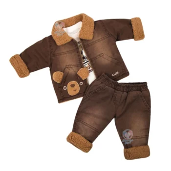 سه تیکه کاپشن کتان تو کرکی سدلو Sedello