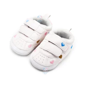 پاپوش دوچسب قلب رنگی مسترشوز Mrshoes