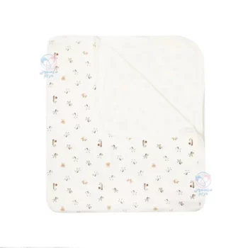 پتو نخی طرح فیل و زرافه بی ارگانیک Bi organic 64706