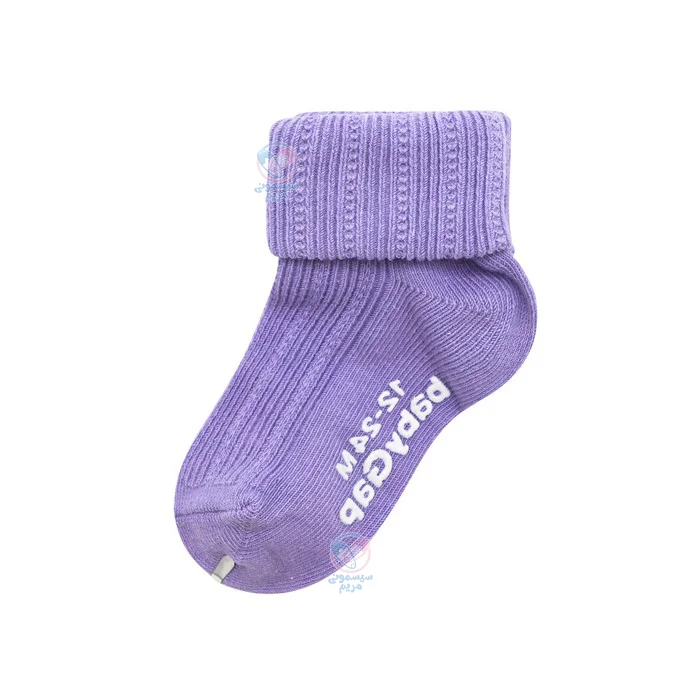 جوراب گپ Gap سایز 12 تا 24 ماه یاسی