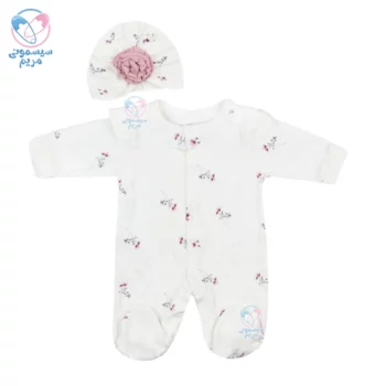 سرهمی نخی گل ریز صورتی دخترونه سبی 1108 Sebi