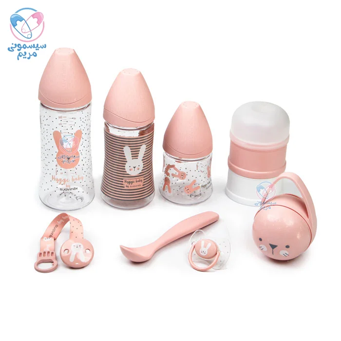 ست آغازین خرگوش سواوینکس Suavinex صورتی