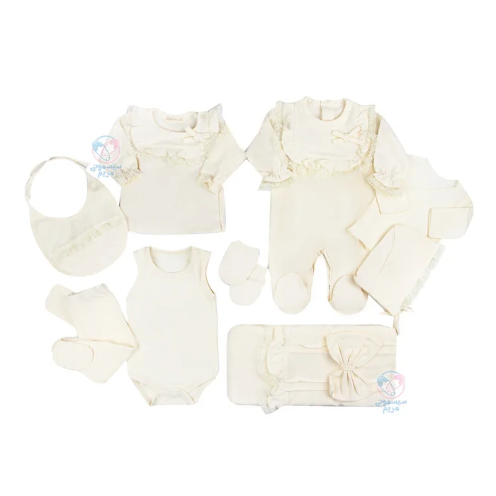 ست‌ بیمارستانی پاپیونی ده تیکه پوگی Pugi 6119