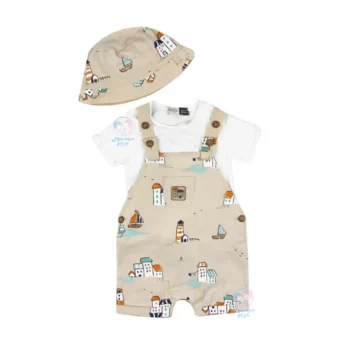 دوبندی و تیشرت لوکا ایندیگو 14203 Indigo