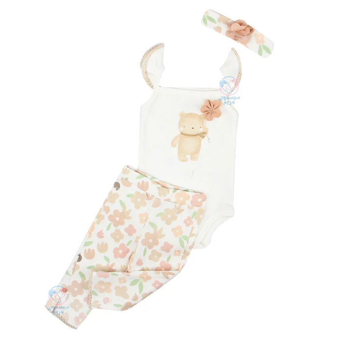 سه تیکه خرس و گل نیلیNili 5027