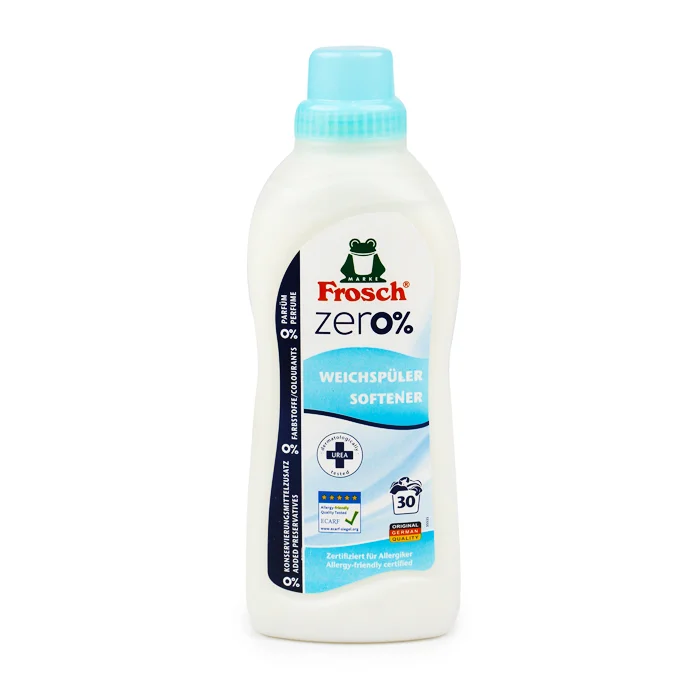 مایع نرم‌کننده 750میل فروش زیرو Frosch Zero