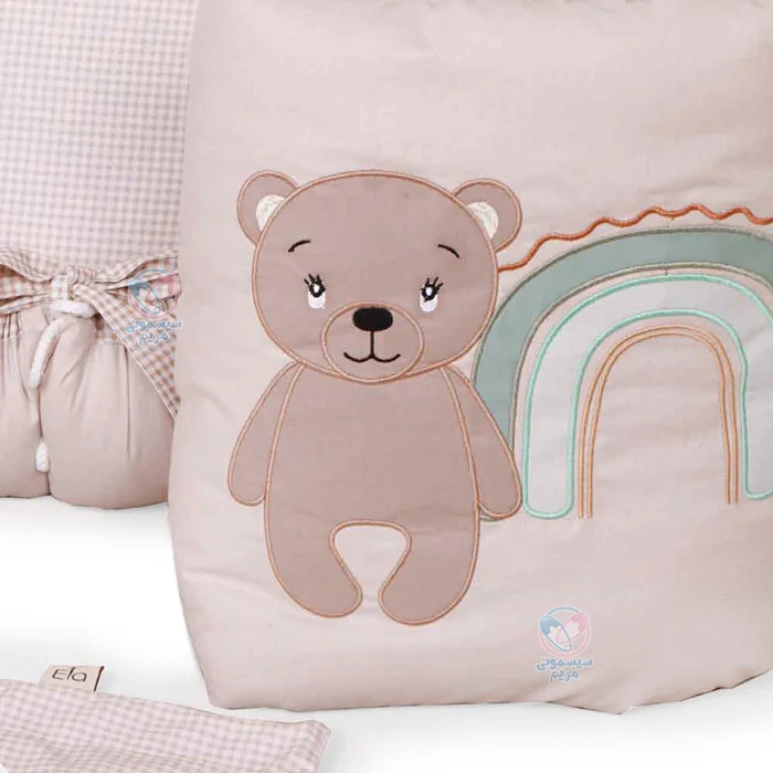 ست تشک لبه دار و آغوشگیر دارای زیرانداز تعویض ضد آب