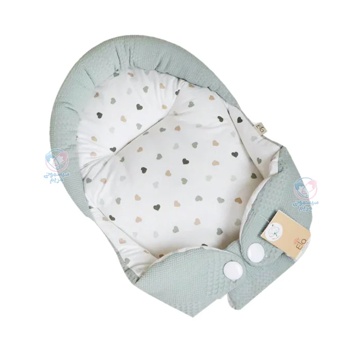 ست تشک لبه دار و آغوشگیر پیکه الا قلب ریز Ela