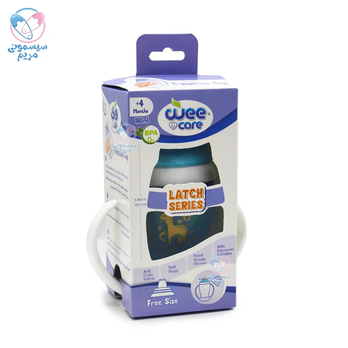 لیوان سر سیلیکونی وی کر مناسب برای سن بالای ۴ ماه