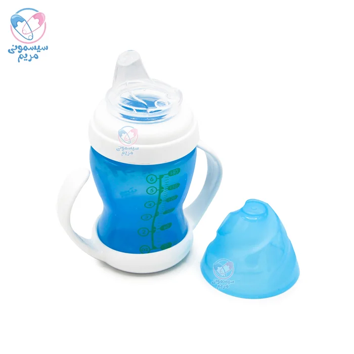 لیوان سر سیلیکونی وی کر Wee Care با سری سیلیکونی ضدچکه