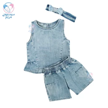 پیراهن جین پاپو 305106 Papo